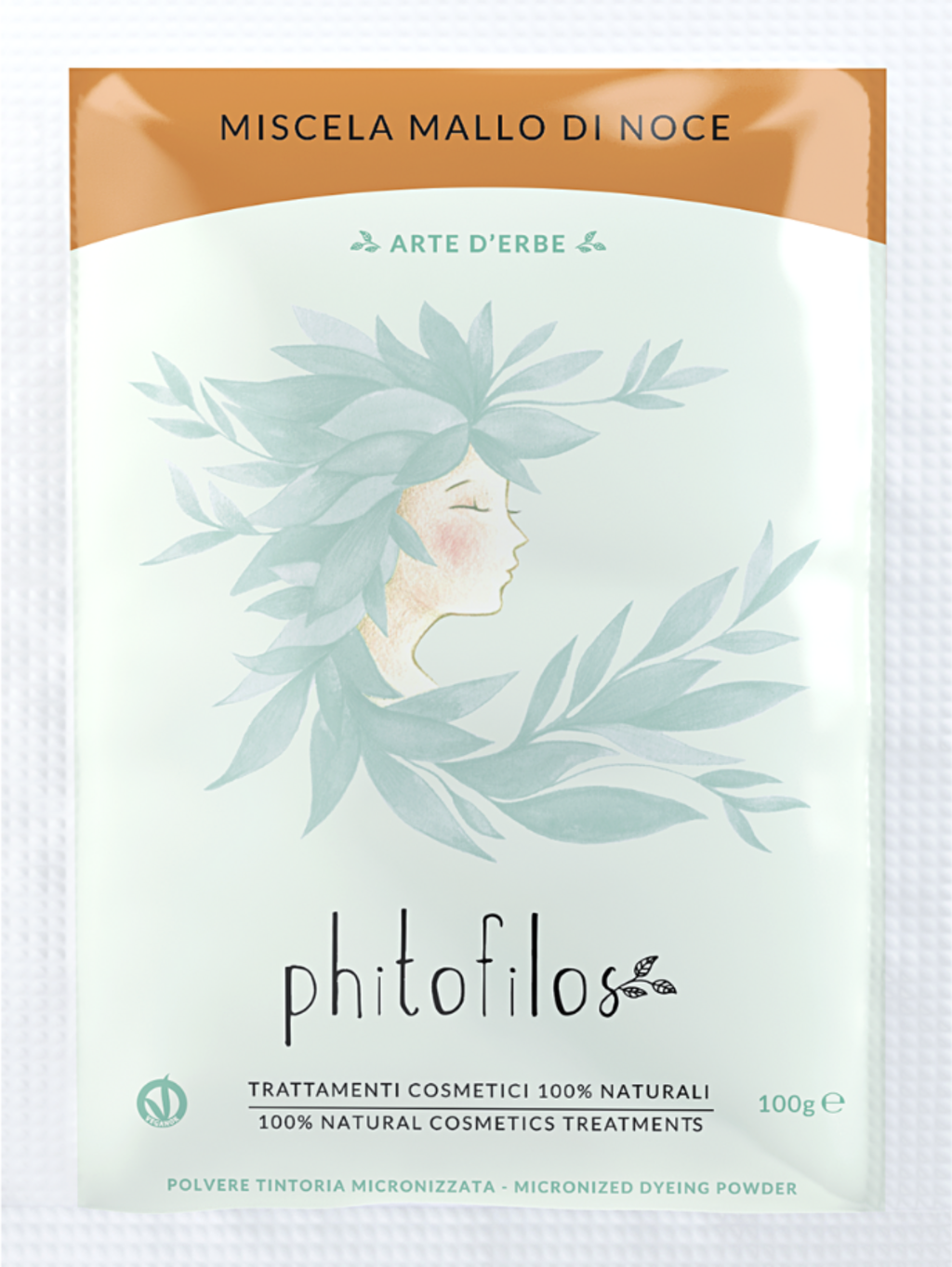 Phitofilos Coloration Végétale Châtain - 100 g