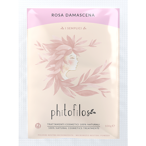 Phitofilos Polvo de Rosa Damascena - 100 g