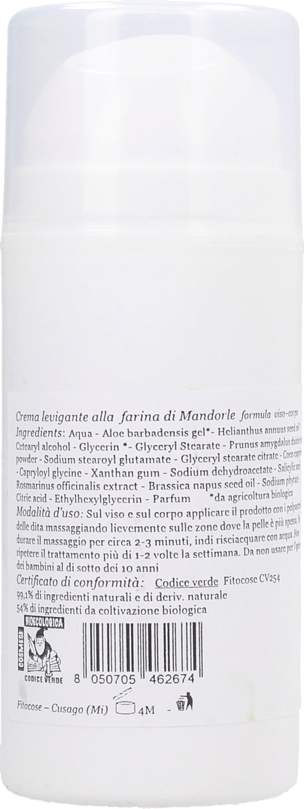 Fitocose Almond Flour Smoothing Cream - 100 ml