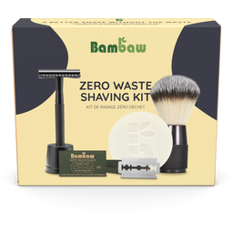 Bambaw Shaving Set - Black - 1 set