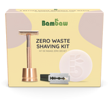 Bambaw Set za brijanje - Rose Gold