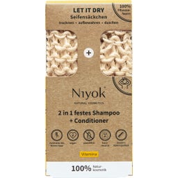 Niyok 2in1 Festes Shampoo+Conditioner On-Pack - Vitamina