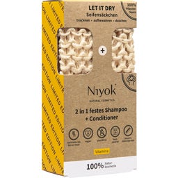 Niyok 2in1 Festes Shampoo+Conditioner On-Pack - Vitamina