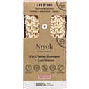 Niyok 2u1 čvrsti šampon + regenerator On-Pack - Soft Blossom
