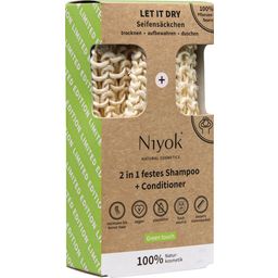 Niyok 2in1 Festes Shampoo+Conditioner On-Pack - Green Touch