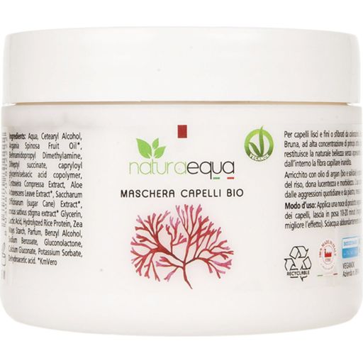 Natura Equa Restrukturirna maska za lase rjave alge - 250 ml