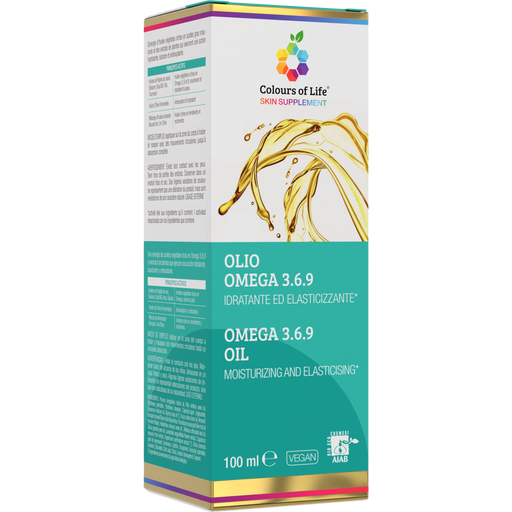 Optima Naturals Aceite Omega 3, 6, 9 Colours of Life, 100 ml Ecco