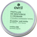Avril Chewable Toothpaste Tablets - 60 Stuks