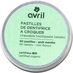 Avril Chewable Toothpaste Tablets - 60 pz.