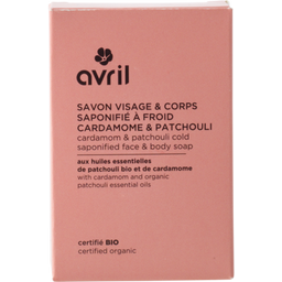 Avril Cold Saponified Face & Body Soap - Cardamome & Patchouli