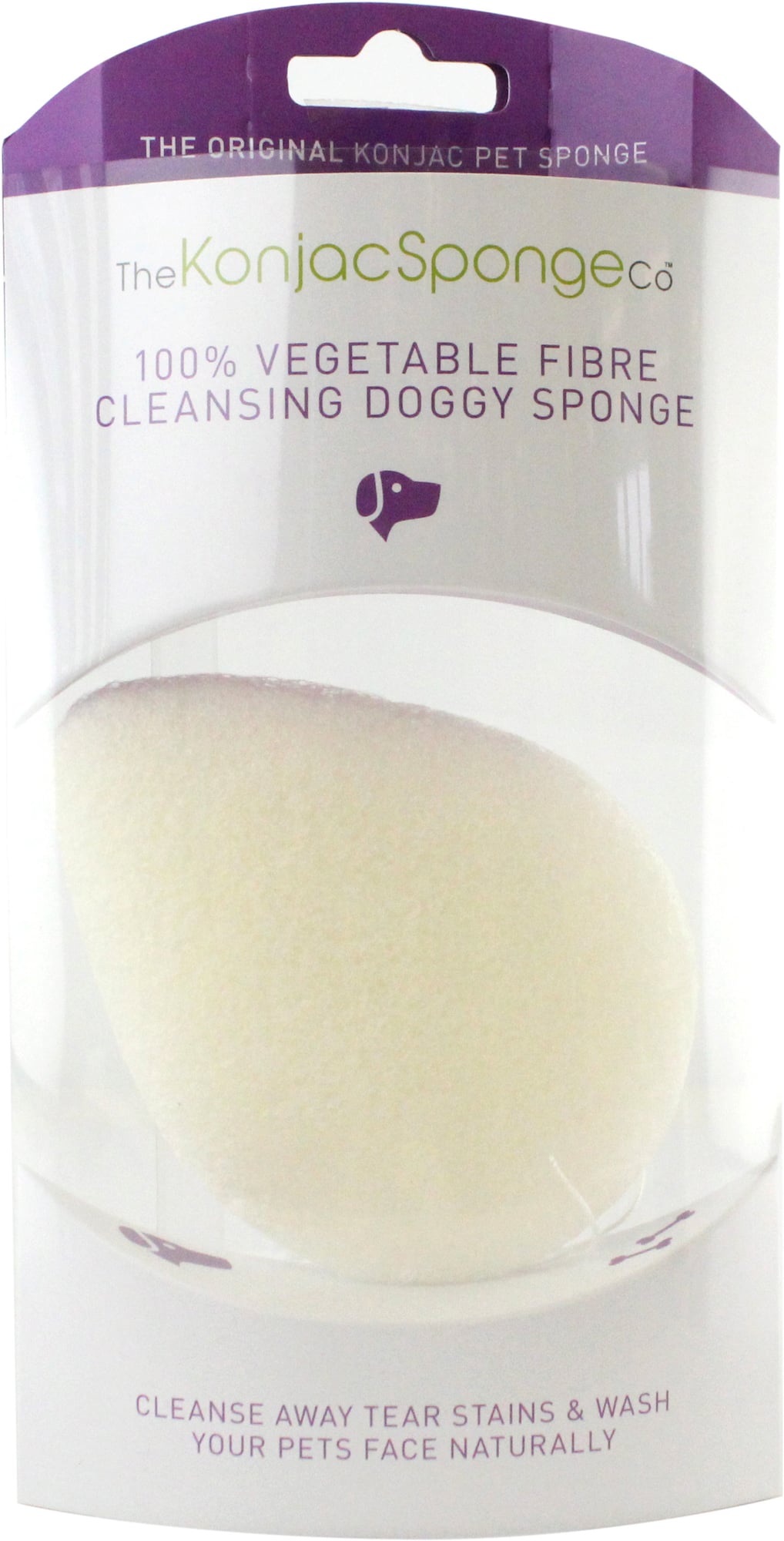 The Konjac Sponge Company Cleansing Doggy szivacs
