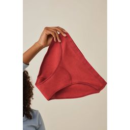 Bright Red Teen Bikini Period Underwear - Light Flow  - L