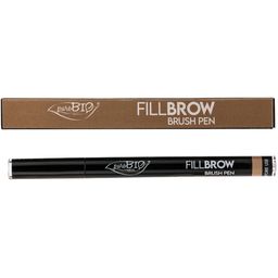 puroBIO cosmetics Fillbrow Brush Pen - 01