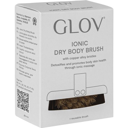 GLOV Ionizing Dry Body Massage Brush - 1 pz.