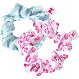Barbie Collection Scrunchies Set Pink & Blue Panther - S