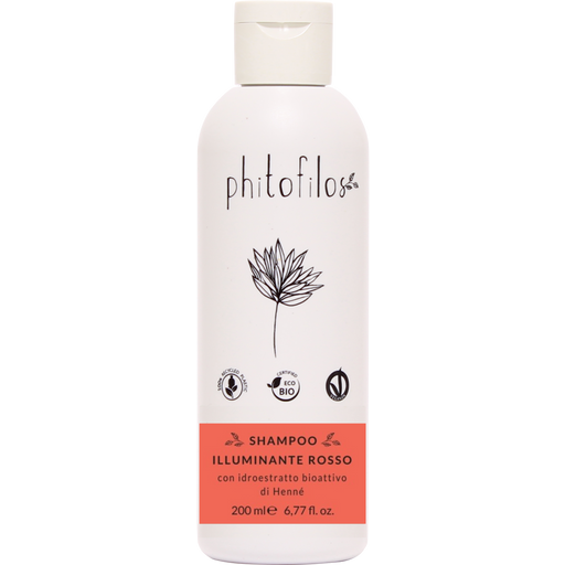 Phitofilos Radiance Shampoo - punainen - 200 ml