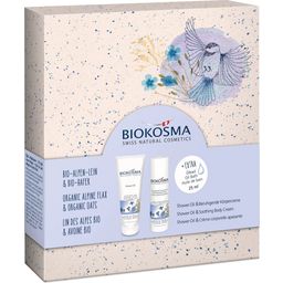 BIOKOSMA Geschenkbox Bio-Alpen-Lein & Bio-Hafer