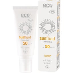 eco cosmetics Getinte Zonnebrandcrème SPF 50  - 100 ml