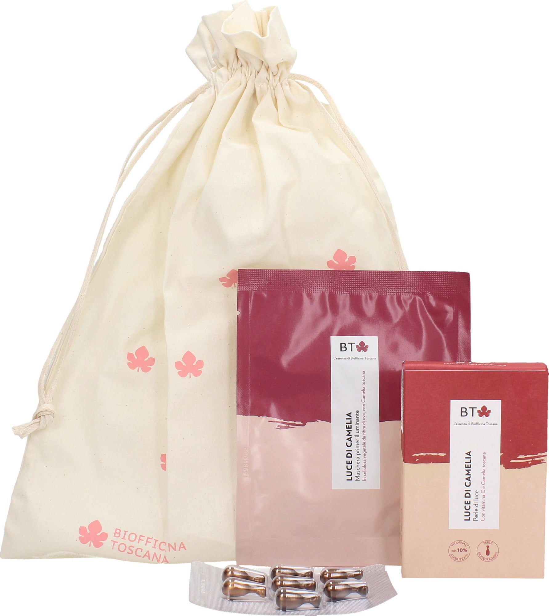 BT - L'essenza di Biofficina Toscana Set Regalo Luce di Camelia - 1 set