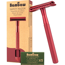 Bambaw Safety Razor - Red