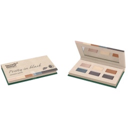 Terra Naturi 6-Colors Eyeshadow Palette - PRETTY IN BLACK (vegan)