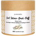 3in1 Intensiv-Dusch-Fluff mit Zuckerpeeling Shea Care - 300 g