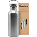 Bambaw Flaska, Rostfritt stål - Natural Steel