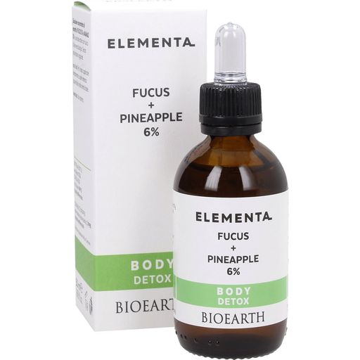 bioearth ELEMENTA BODY DETOX alge + ananas 6% - 50 ml
