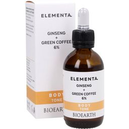 ELEMENTA BODY TONE ženšen + zelená káva 6 % - 50 ml