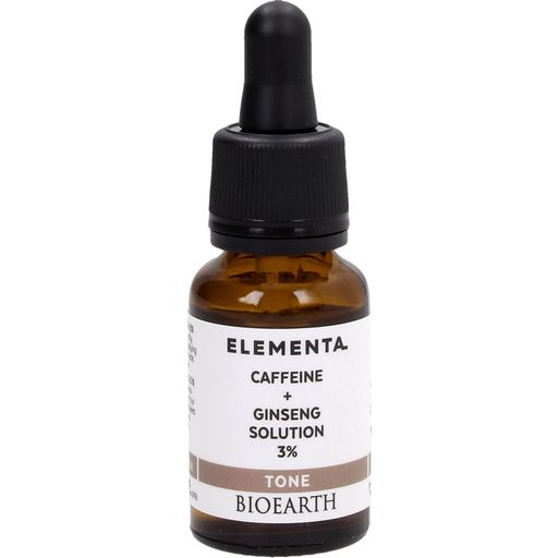 Bioearth ELEMENTA TONE Kofeiini-ginseng-liuos 3% - 15 ml