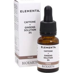 Bioearth ELEMENTA TONE Kofeina żeń-szeń 3% - 15 ml