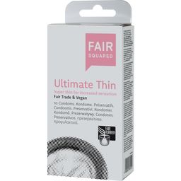 FAIR SQUARED Preservativos Ultimate Thin - 10 unidades
