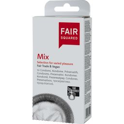 FAIR SQUARED Condom Mix - 10 ks