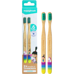 happybrush Unicorn Bamboo Toothbrush