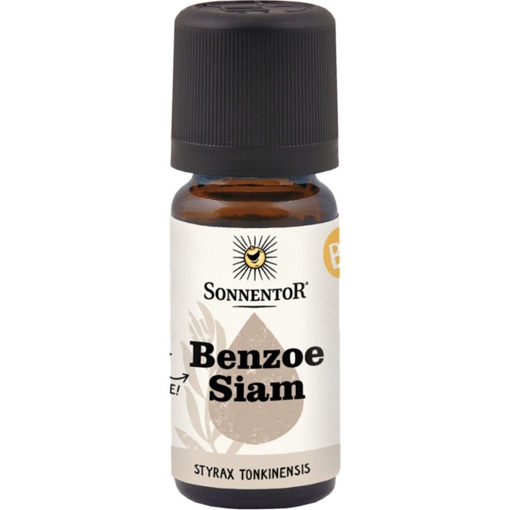 Sonnentor Biologische Benzoë Siam Etherische Olie, 10 ml - Ecco