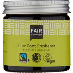 FAIR SQUARED Foot Freshener Lime - 50 ml Glass Jar 