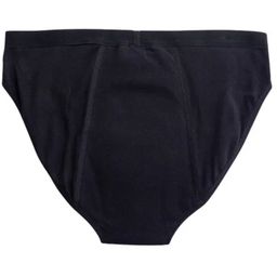 Black Teen Bikini Period Underwear - Heavy Flow - XS