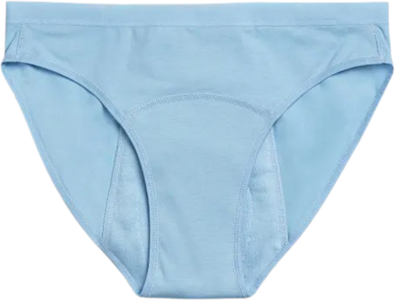 Light Blue Teen Bikini Period Underwear - Heavy Flow , XS
