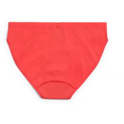 Braguita Menstrual Teen Bikini Rojo Claro - Flujo Ligero - XS