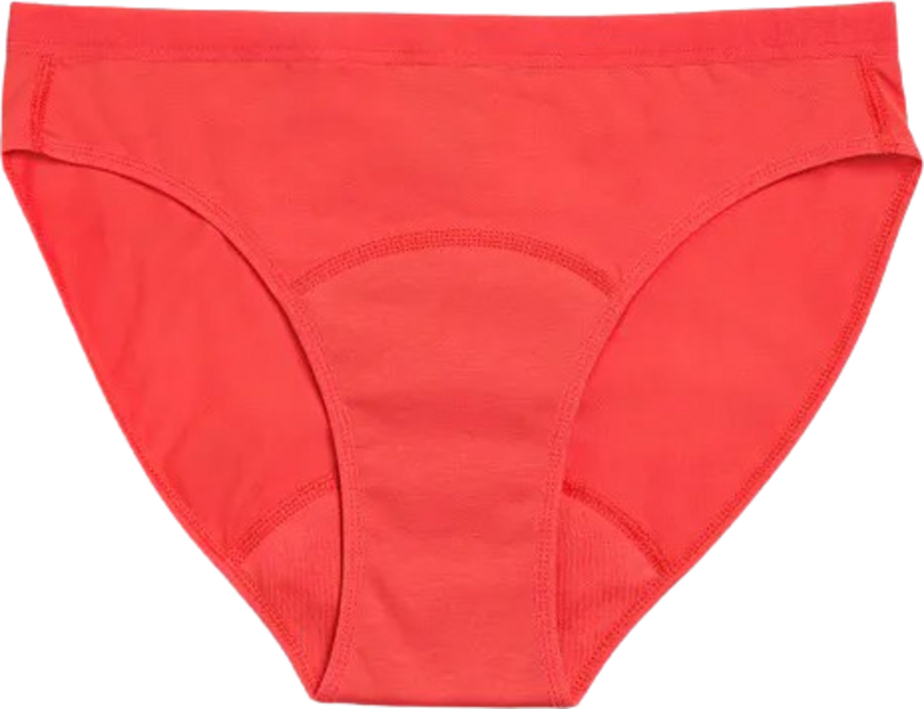 Cotton Period Underwear - Red- Moderate