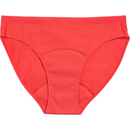 Bright Red Teen Bikini Period Underwear - Medium Flow  - XS