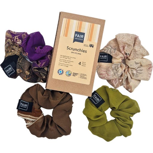 FAIR SQUARED Scrunchies Set