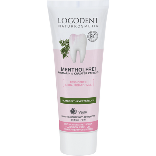 LOGONA Rosemary & Sage Herbal Gel Toothpaste - 75 ml