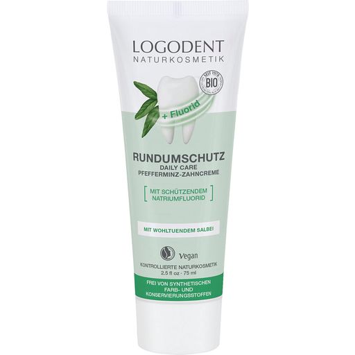 Allroundskydd daily care tandkräm pepparmint - 75 ml