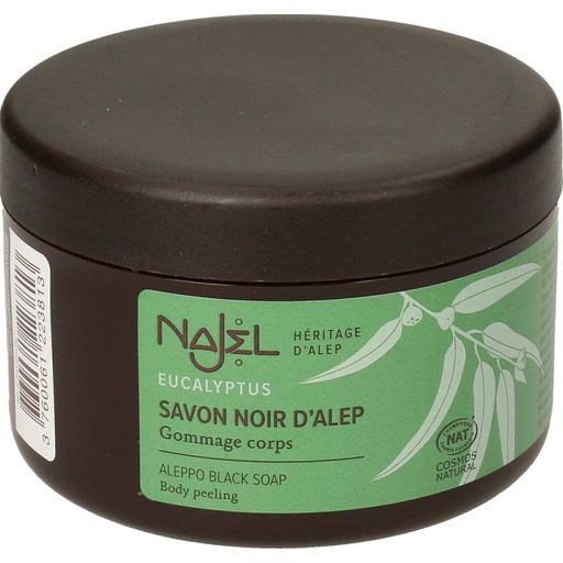 Najel Black Aleppo Soap with Eucalyptus - 180 g