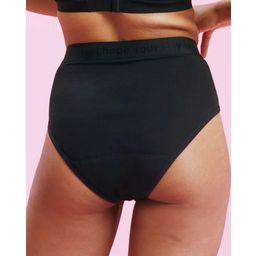 Period Underwear - High Waist Basic Black Extra Strong - 38