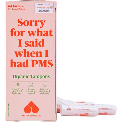 The Female Company Bio-Tampons - Super