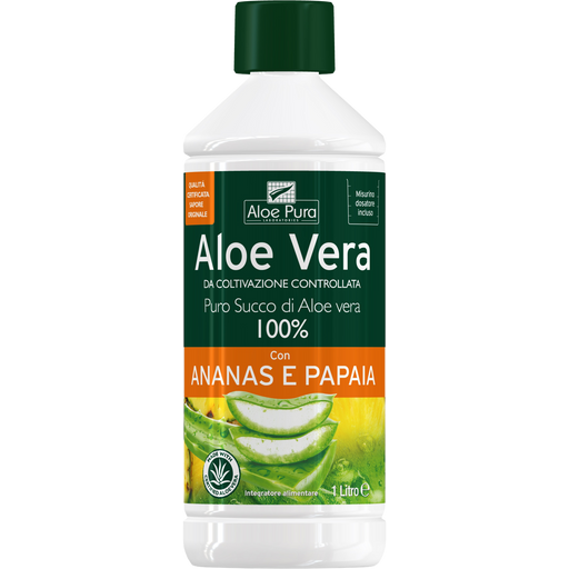 Optima Naturals Aloe Vera - Ananas- och papayajuice - 1 l