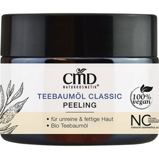 Tea Tree Oil Peeling Cream with Healing Earth - 50 ml