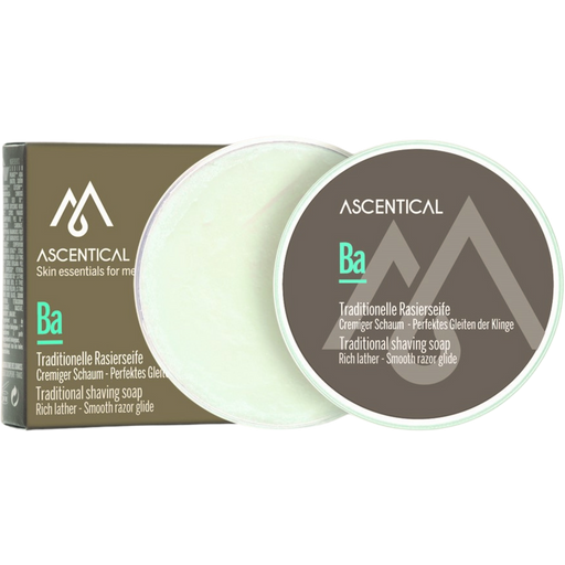 Ascentical Ba Traditionelle Scheerzeep - 60 g